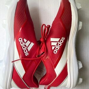 Adidas Icon 7 S23861 Men’s Baseball Cleats Size 10 Red no box